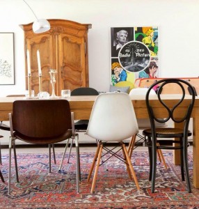 la sala da pranzo